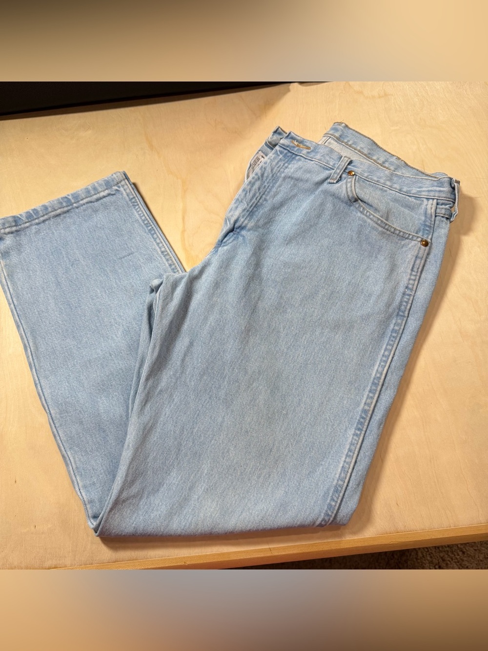 Men’s Levi’s 527 Light Wash Jeans Size 38 X 30 Pre-Owned Great Shape